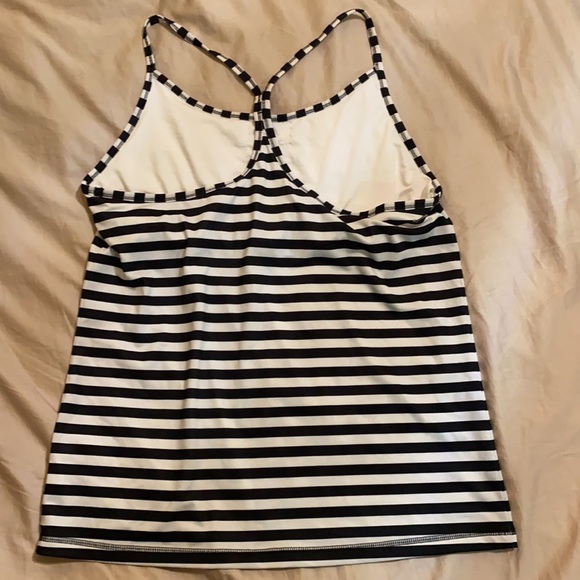 C9 Striped Tank with Built-in bra - Picture 2 of 4